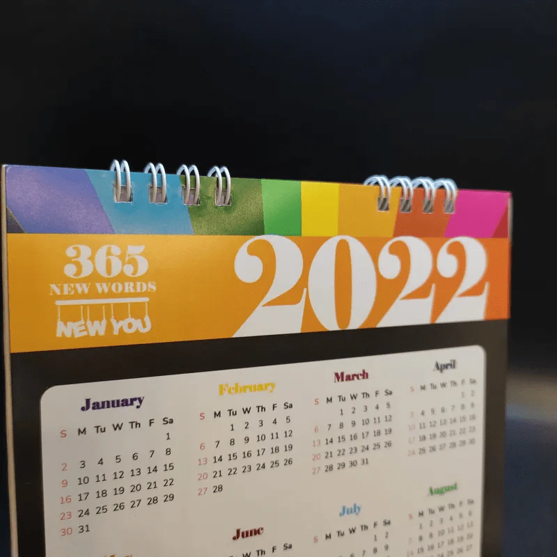 ปฏิทินคำศัพท์ปี 2022 ของครูพี่แอน รูปที่ 4