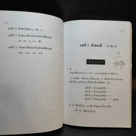 ความรู้เบื้องต้นเกี่ยวกับการออกเสียง ภาษาจีนกลางแบบรวบรัดตามวิธีของ Hanyu Pinyin รูปที่ 10