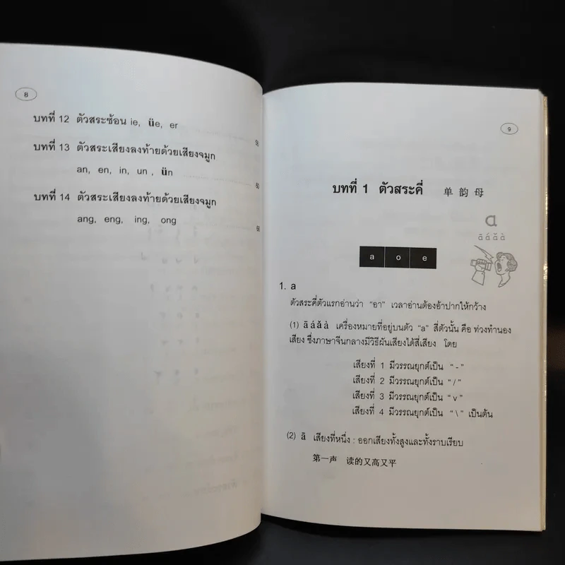 ความรู้เบื้องต้นเกี่ยวกับการออกเสียง ภาษาจีนกลางแบบรวบรัดตามวิธีของ Hanyu Pinyin รูปที่ 10