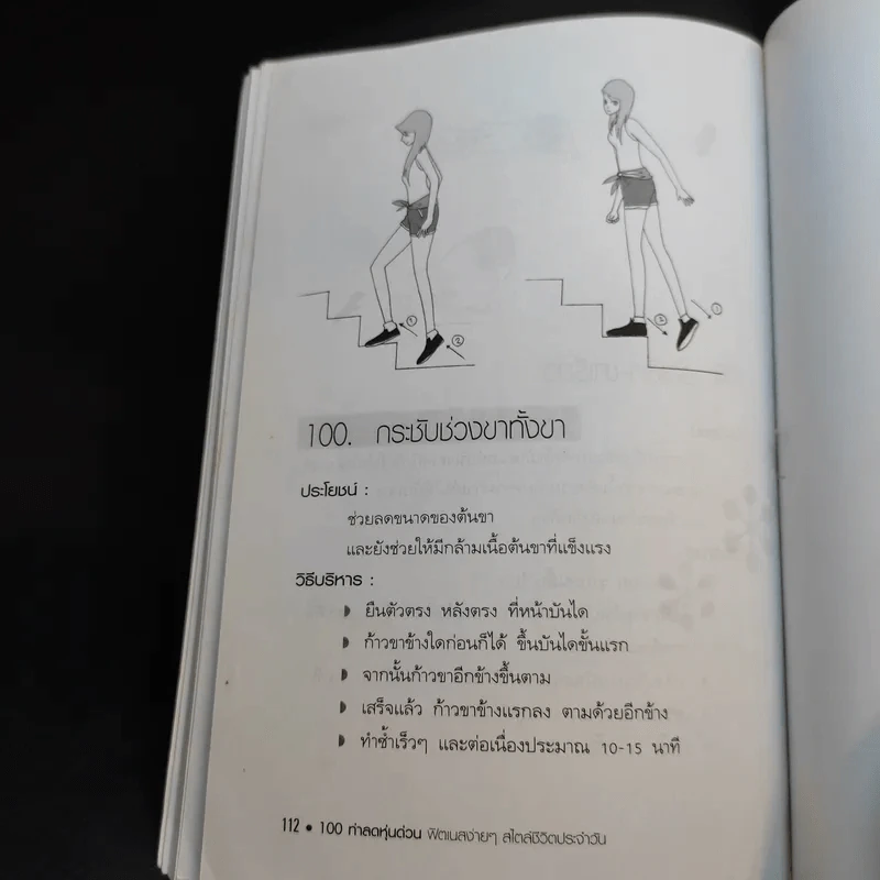 100 ท่าลดหุ่นด่วน ฟิตเนสง่ายๆ สไตล์ชีวิตประจำวัน - วิลาสินี วิสุทธิ์ รูปที่ 13