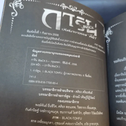 การิน ปริศนาอาถรรพ์สีดำ ฉบับ Re-Cover เล่ม 5 รูปที่ 11