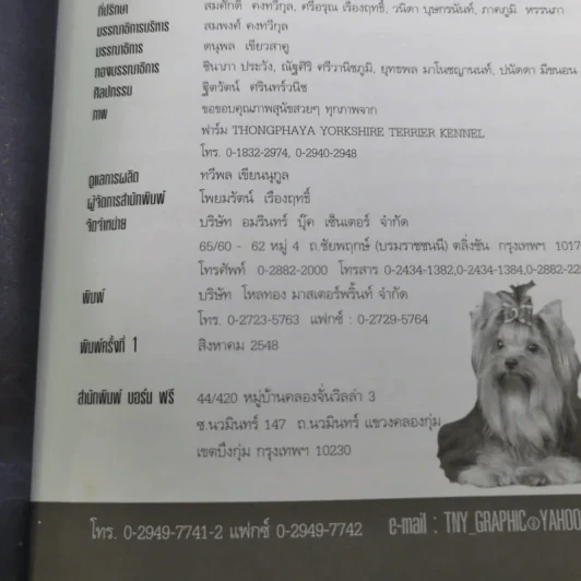 Yorkshire Terrier Dog's Story - นวมินทร์ รูปที่ 7