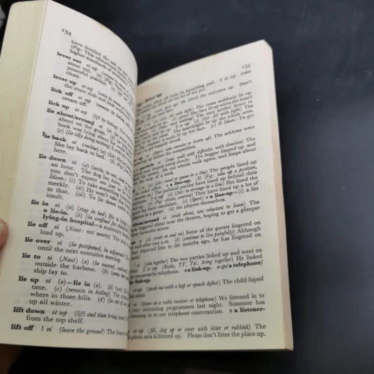 Dictionary of English Phrasal Verbs and their Idioms รูปที่ 11
