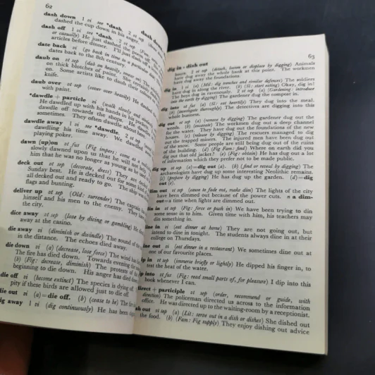 Dictionary of English Phrasal Verbs and their Idioms รูปที่ 10