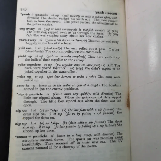 Dictionary of English Phrasal Verbs and their Idioms รูปที่ 12