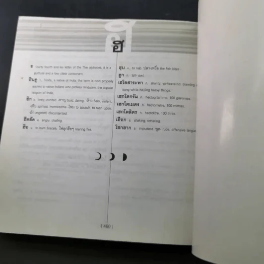 พจนานุกรมไทย-อังกฤษ Dictionary of Thai-English รูปที่ 12