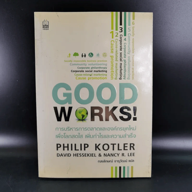 Good Works! การบริหารการตลาดและองค์กรณ์ยุคใหม่เพื่อโลกสดใสเพิ่มกำไลและความสำเร็จ รูปที่ 1