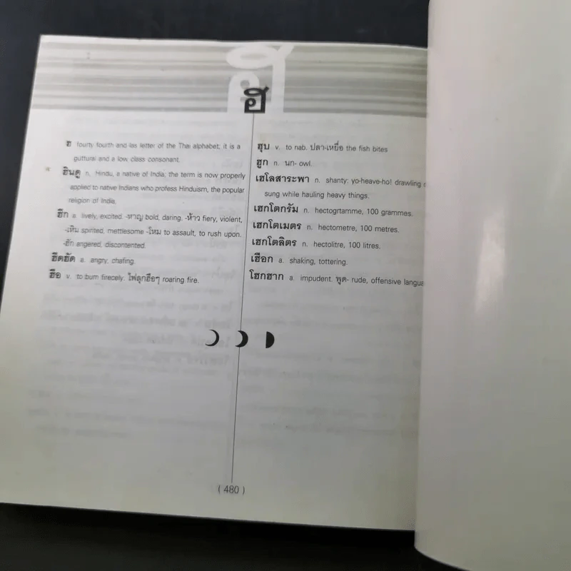 พจนานุกรมไทย-อังกฤษ Dictionary of Thai-English รูปที่ 12
