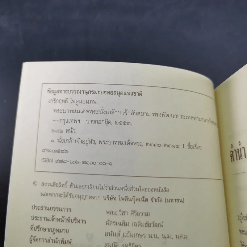 พระบาทสมเด็จพระนั่งเกล้าฯ เจ้าสัวสยาม - เกริกฤทธี ไทคูนธนภพ รูปที่ 9