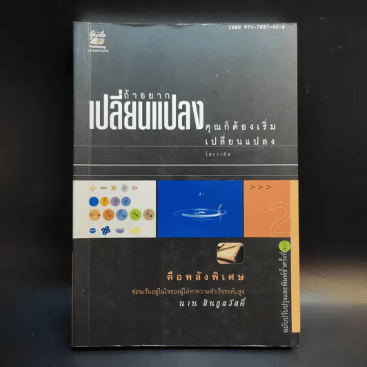 ถ้าอยากเปลี่ยนแปลง คุณก็ต้องเริ่มเปลี่ยนแปลง - นาน สินธูสวัสดิ์ รูปที่ 1