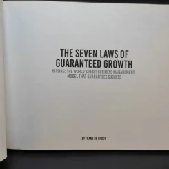 The Seven Laws of Guaranteed Growth - Frans de Groot รูปที่ 9