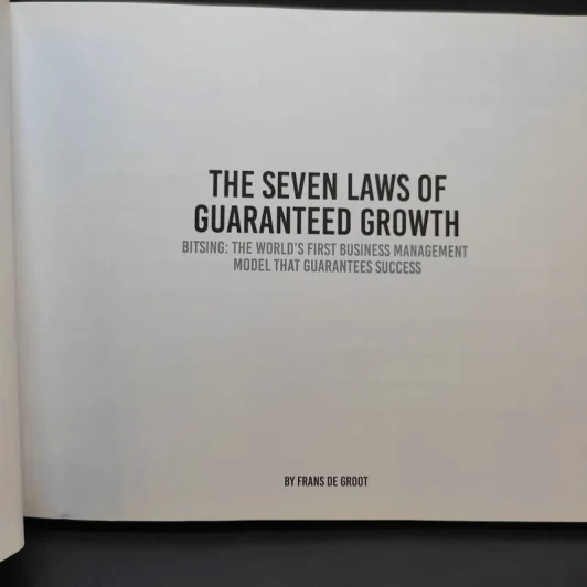 The Seven Laws of Guaranteed Growth - Frans de Groot รูปที่ 9