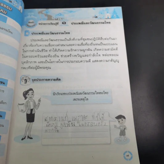 สังคมศึกษา ศาสนาและวัฒนธรรม ชั้นประถมศึกษาปีที่ 3 รูปที่ 10