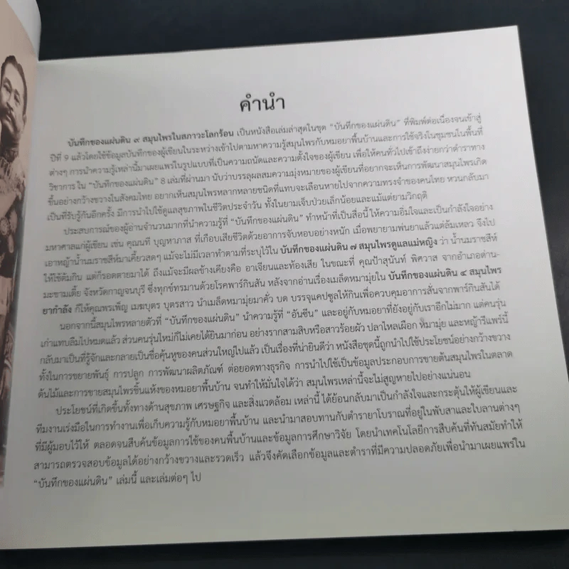 บันทึกของแผ่นดิน 9 สมุนไพร ในสภาวะ โลกร้อน - ภญ.ดร.สุภาภรณ์ ปิติพร รูปที่ 7