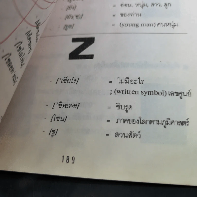 Mini Dictionary ดิกชันนารี่ฉบับกระเป๋า รูปที่ 13