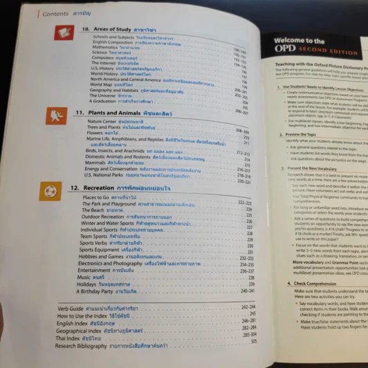 พจนานุกรมรูปภาพอังกฤษ-ไทย Oxford Picture Dictionary รูปที่ 13