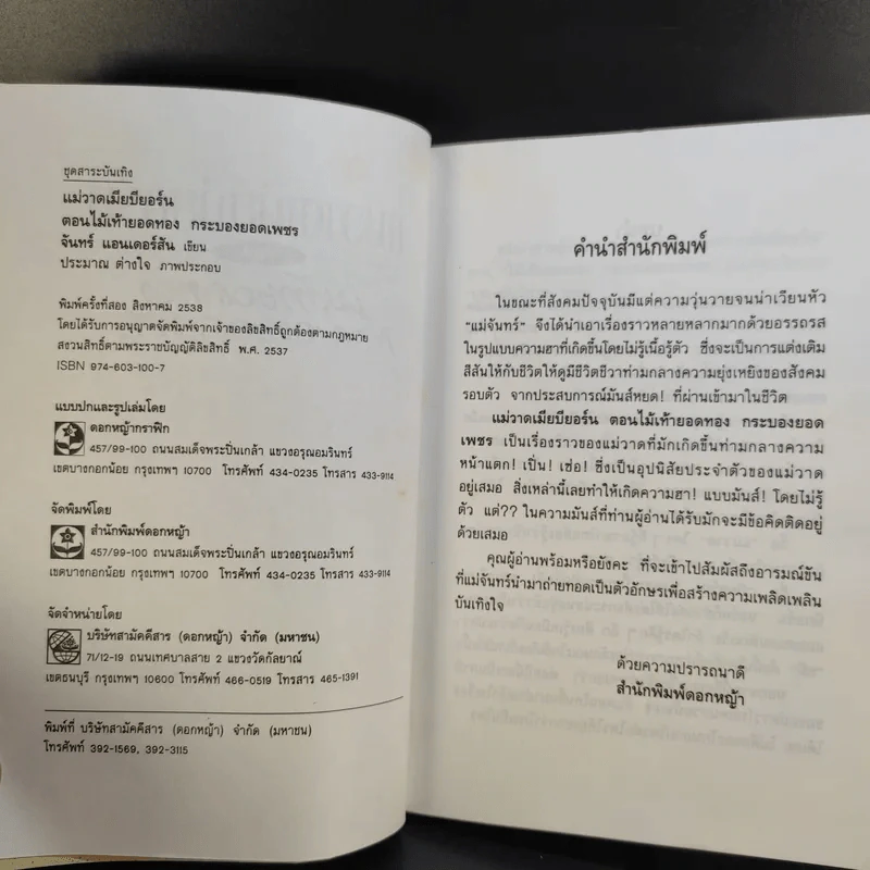 แม่วาดเมียบียอร์น ตอน ไม้เท้ายอดทอง กระบองยอดเพชร - จันทร์ แอนเดอร์สัน รูปที่ 7