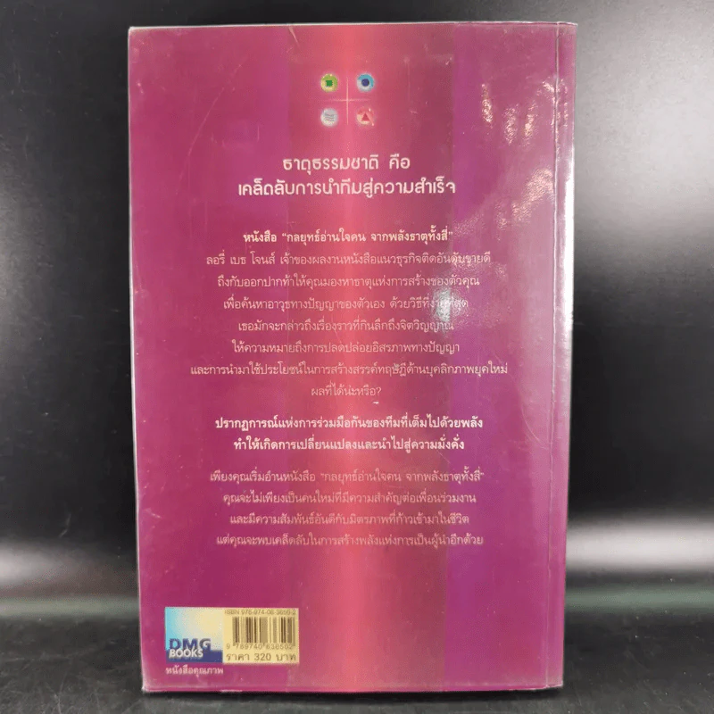 กลยุทธ์อ่านใจคน จากพลังธาตุทั้งสี่ - Laurie Beth Jones รูปที่ 2
