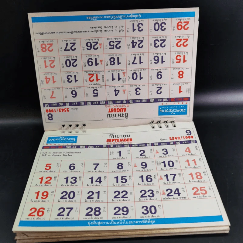 ปฏิทินธนาคารไทยทนุ พ.ศ.2542 รูปที่ 8
