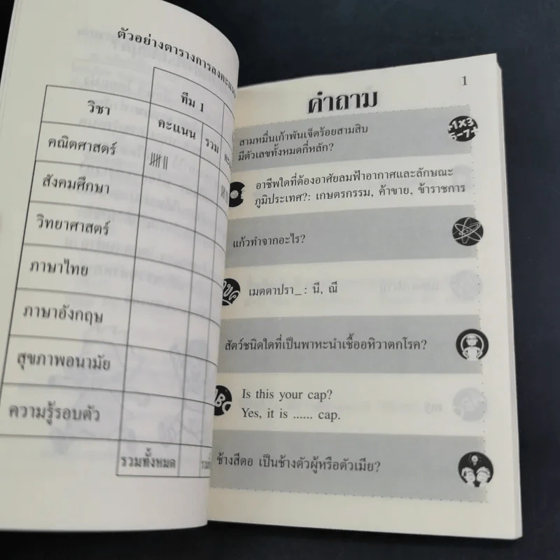 คำถาม-คำตอบ ทดสอบปัญญา เล่ม 3-4 รูปที่ 14