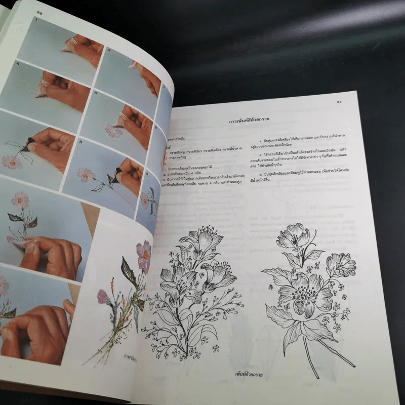ศิลปะการเพ้นท์ - อาจารย์คนึง จันทร์ศิริ รูปที่ 12