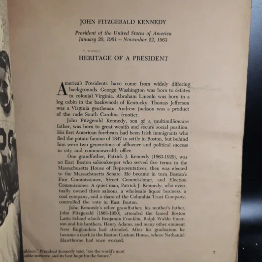 The Life and Words of John F.Kennedy รูปที่ 9