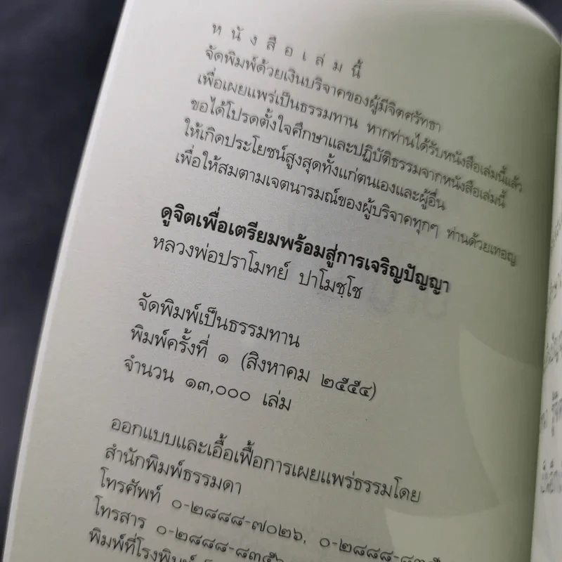 ดูจิตเพื่อเตรียมพร้อมสู่การเจริญปัญญา - หลวงพ่อปราโมทย์ ปาโมชโช รูปที่ 7
