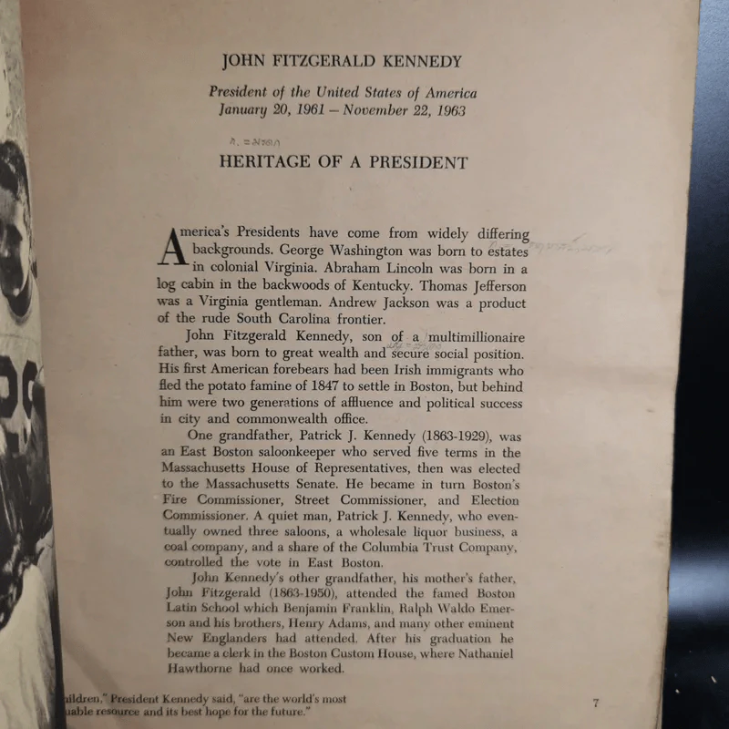 The Life and Words of John F.Kennedy รูปที่ 9