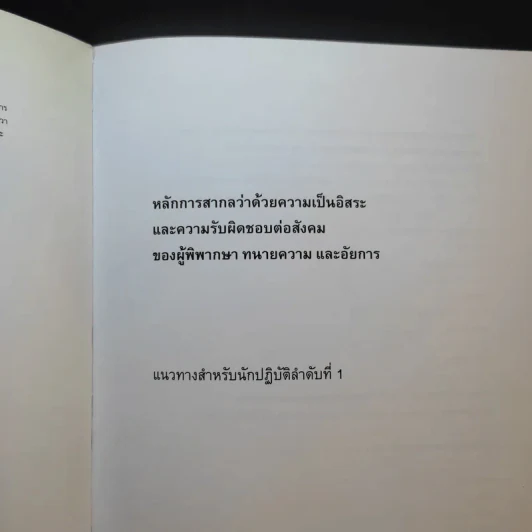 หลักการสากลว่าด้วยความเป็นอิสระและความรับผิดชอบต่อสังคมของผู้พิพากษา ทนายความ และอัยการ รูปที่ 8