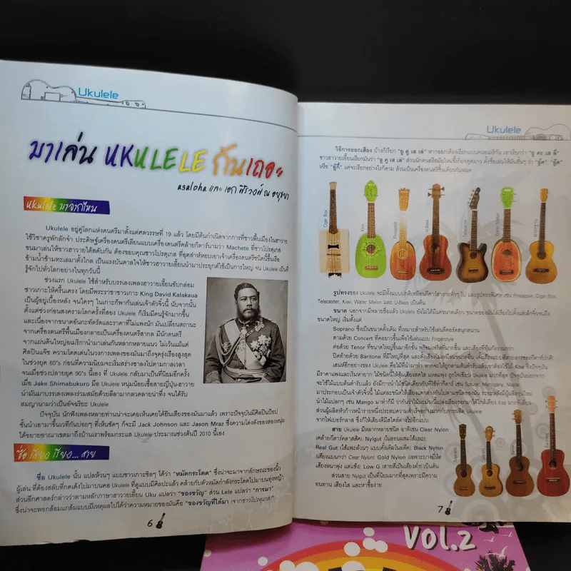The Guitar Vol.1-2 ตารางคอร์ด Ukulele รูปที่ 8