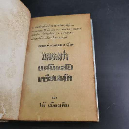 แผลเก่า แสนแสบ เกวียนหัก - ไม้ เมืองเดิม รูปที่ 7