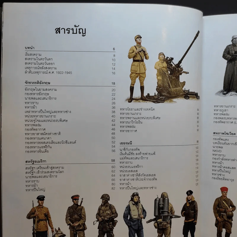 Uniforms of World War II สารานุกรมภาพเครื่องแบบในสงครามโลกครั้งที่ 2 รูปที่ 10