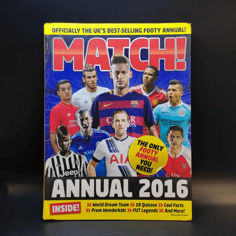 Match Annual 2016 (หนังสือฟุตบอลภาษาอังกฤษ) รูปที่ 1