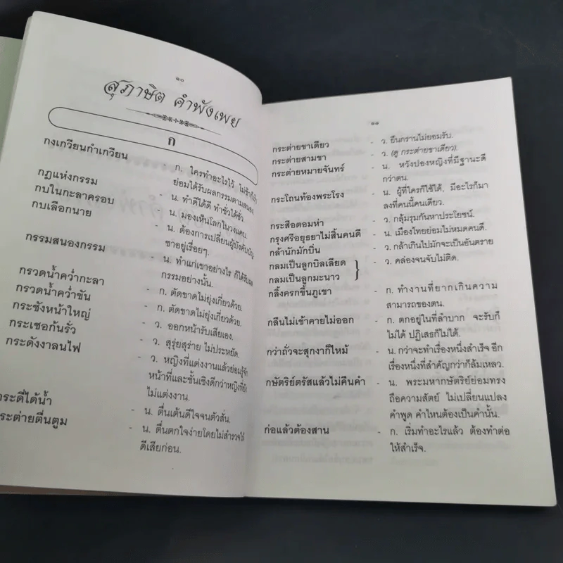 สุภาษิต คำพังเพยและสำนวนไทย - อ.ยิ่งลักษณ์ งามดี รูปที่ 11