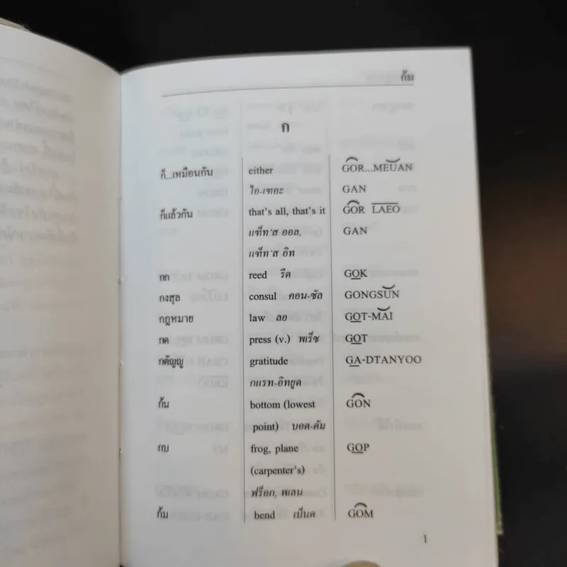 Bilingual Phonetic พจนานุกรม 3 ทาง ไทย-อังกฤษ-ไทย รูปที่ 11