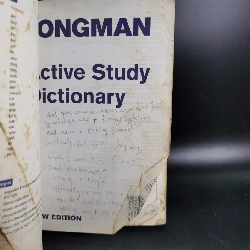 Longman Active Study Dictionary รูปที่ 7