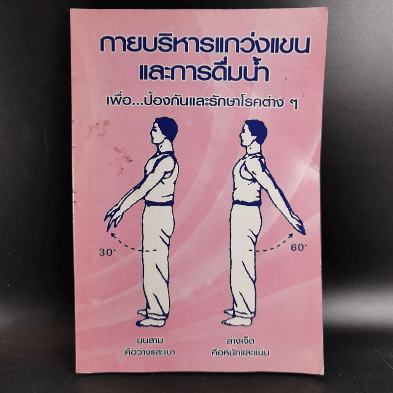กายบริหารแกว่งแขนและการดื่มน้ำ เพื่อป้องกันและรักษาโรคต่างๆ รูปที่ 1