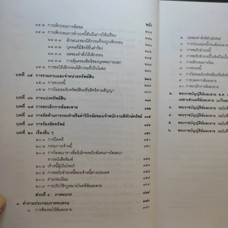 กฎหมายล้มละลาย - เอื้อน ขุนแก้ว รูปที่ 14