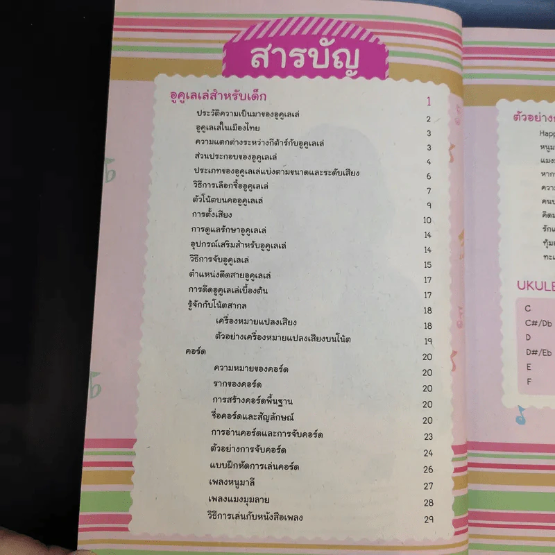 อูคูเลเล่เล่นง่ายสำหรับเด็ก กับครูฝน-จีรภา สุวรรณโชติ รูปที่ 13