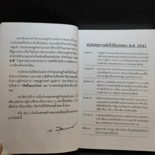บันทึกการเมืองไทยยุคเศรษฐกิจย่อยยับ เล่ม 2 รูปที่ 11