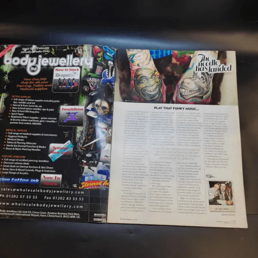 Tattoo Magazine Skip Deep ลายสัก รูปที่ 7