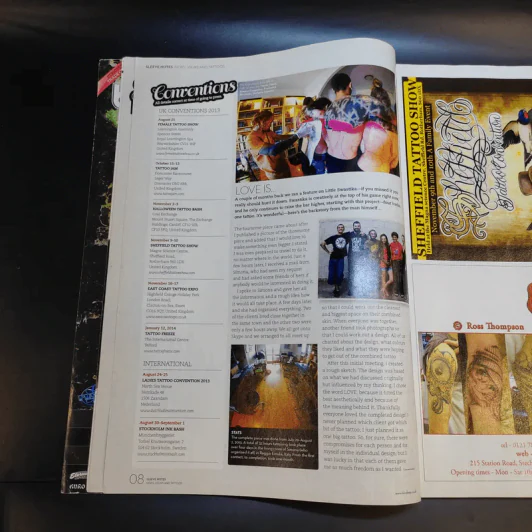 Tattoo Magazine Skip Deep ลายสัก รูปที่ 9