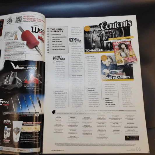 Tattoo Magazine Skip Deep ลายสัก รูปที่ 9