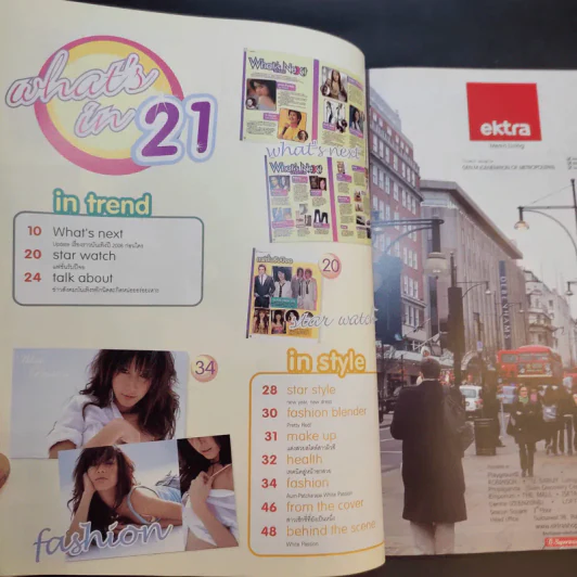 In Magazine No.21 Jan 10,2006 อั้ม พัชราภา รูปที่ 9