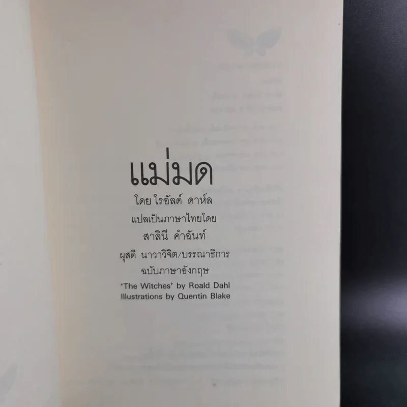 แม่มด - โรอัลด์ ดาห์ล รูปที่ 8