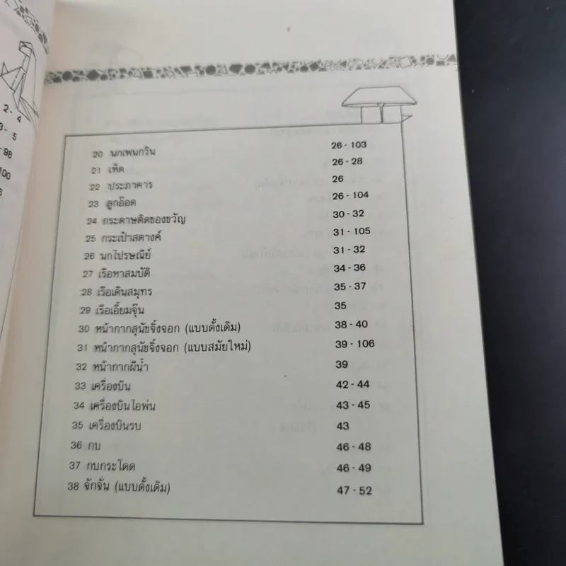 สนุกกับการพับกระดาษแบบญี่ปุ่น รูปที่ 11