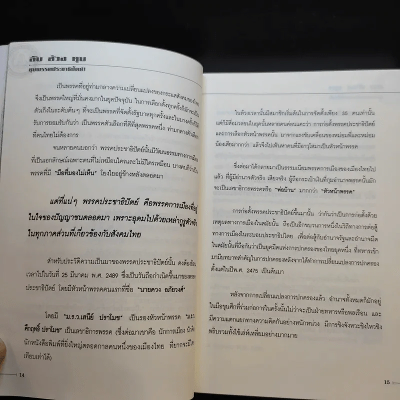 ลับล้วงทุบ ยุบพรรคประชาธิปัตย์ - ทัศนา ปัญญา รูปที่ 13