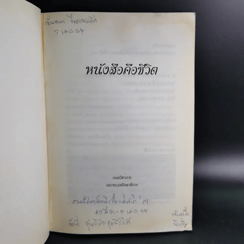 หนังสือคือชีวิต (หนังสือที่ระลึกงานสัปดาห์หนังสือแห่งชาติ ครั้งที่ 29) รูปที่ 7