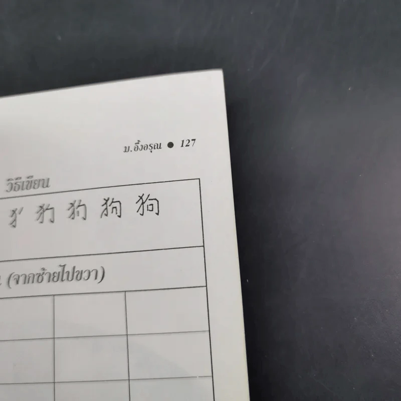 คู่มือหัดอ่าน-หัดเขียน ภาษาจีนกลาง เล่มที่ 1 รูปที่ 14