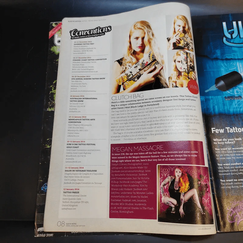 Tattoo Magazine Skip Deep ลายสัก Issue 232 รูปที่ 10